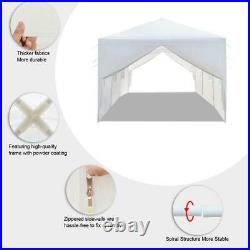 10'x30' Outdoor Patio Gazebo Canopy Tent Party Tent With 8 Removable Walls