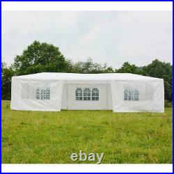 10'x30' Party Wedding Tent 7 Sidewalls Canopy Tent Gazebo Outdoor Pavilion Cater