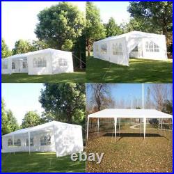 10'x30'Party Wedding Tent Outdoor Canopy Heavy Duty Gazebo Pavilion Cater Event