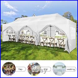 10'x30' Pop up Canopy Heavy Duty Commercial Tent Party Wedding Sun Shade Gazebo