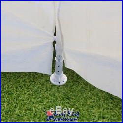 10'x30' White Heavy Duty Party Wedding Outdoor Patio Canopy Gazebo Tent Windows