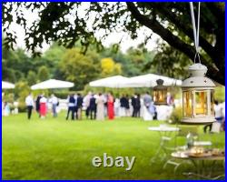 10'x30' White Outdoor Gazebo Canopy Tent Canopy Wedding Party Tent Waterproof