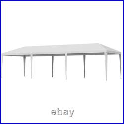 10'x30' White Outdoor Gazebo Canopy Wedding Party Tent 8 Removable Walls 8