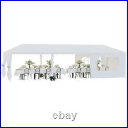 10'x30' White Outdoor Gazebo Canopy Wedding Party Tent 8 Removable Walls 8
