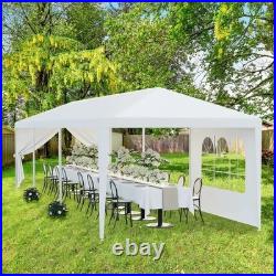 10'x30' White Outdoor Gazebo Canopy Wedding Party Tent 8 Removable Walls 8