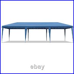 1030ft Outdoor Oxford Fabric Canopy with 8 Sidewalls for Big Parties Blue