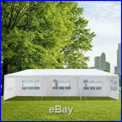 10X 30ft Canopy Wedding Party Tent Gazebo Pavilion with5 Walls Cover Outdoor