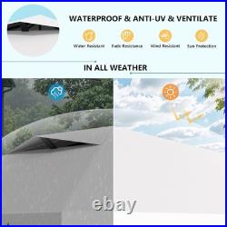 10X10 Pop up Canopy Tent with 3 Sidewalls, Easy up Canopy, Commercial Instant Shel