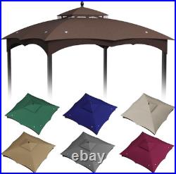 10X12Ft Canopy Replacement Top for Lowe'S Allen Roth Gazebo #GF-12S004B-1, Two T