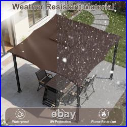 10X12Ft Canopy Replacement Top for Lowe'S Allen Roth Gazebo #GF-12S004B-1, Two T