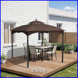 10X12Ft Canopy Replacement Top for Lowe'S Allen Roth Gazebo #GF-12S004B-1, Two T