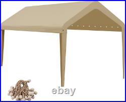 10X20 Canopy Replacement Cover, Carport Replacement Canopy Top Cover for 10' X 2