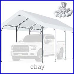 10X20 Carport Top Canopy Cover for Car Garage Shelter Tent Party Tent with Bal