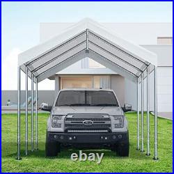 10X20 Carport Top Canopy Cover for Car Garage Shelter Tent Party Tent with Bal