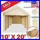10X20-Garage-Tent-Carport-Car-Shelter-Sidewall-Kit-Canopy-Cover-Enclosure-Tan-01-nnyg