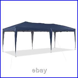 10X20' Outdoor Pop Up Tent Canopy Gazebo Wedding 4 Side Removable Blue