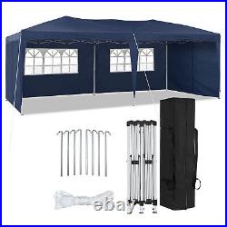 10X20' Outdoor Pop Up Tent Canopy Gazebo Wedding Multicolor Removable 4 Sides