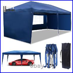 10X20' Pop up Canopy Party Tent Outdoor Folding Patio Shade Blue