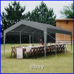 10X20FT Carport Car Port Canopy Grey