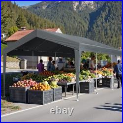10X20FT Carport Car Port Canopy Grey