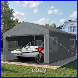 10X20FT Carport Car Port Canopy Grey