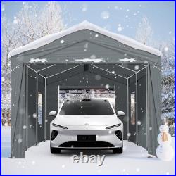 10X20FT Carport Car Port Canopy Grey