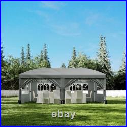 10X20Ft Outdoor Party Tent Waterproof Gazebo Canopy Tent Heavy Duty All Season