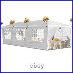 10X30Ft Outdoor Waterproof Large Canopy Tent with 8 Sidewalls