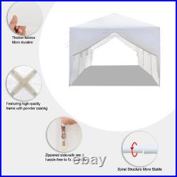 10X30Ft Outdoor Waterproof Large Canopy Tent with 8 Sidewalls