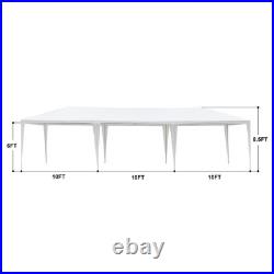 10X30Ft Outdoor Waterproof Large Canopy Tent with 8 Sidewalls