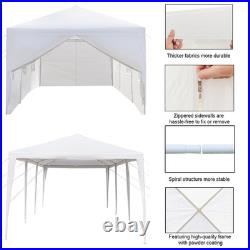 10X30Ft Outdoor Waterproof Large Canopy Tent with 8 Sidewalls