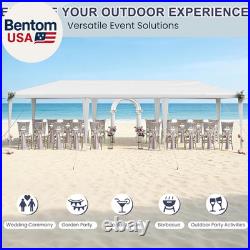 10X30Ft Party Tent with Sidewalls, Waterproof Outdoor Event & Wedding Canopy, 6