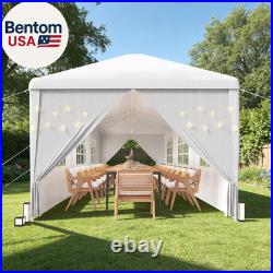 10X30Ft Party Tent with Sidewalls, Waterproof Outdoor Event & Wedding Canopy, 6