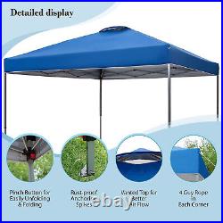 10x 10' Commercial Pop UP Canopy Tent Outdoor Folding Gazebo Wedding Party Tent