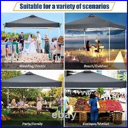 10x 10' Commercial Pop UP Canopy Tent Outdoor Folding Gazebo Wedding Party Tent