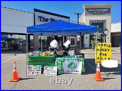 10x 10' Commercial Pop UP Canopy Tent Outdoor Folding Gazebo Wedding Party Tent