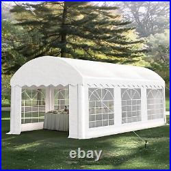 10x 20ft Outdoor Canopy Heavy Duty Wedding Party Tent Patio Gazebo With Sidewall