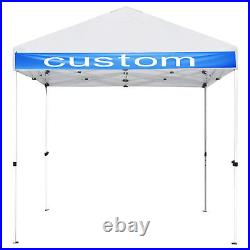 10x10' 1080D Commercial EZ Pop Up Canopy Waterproof Wedding Party Tent Outdoor