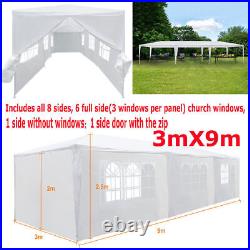 10x10 10x20 10x30 Party Tent Wedding Commercial Gazebo Outdoor Heavy Duty Canopy