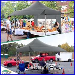 10x10/20/30 Pop Up Canopy with Sidewalls Heavy Duty Party Tent with Awning NEW