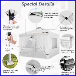 10x10' Canopy Pop UP Wedding Party Tent Waterproof Gazebo Heavy Duty Portable US