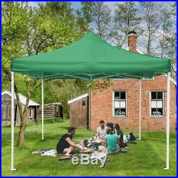 10x10' Commercial EZ Pop Up Canopy Tent Outdoor Bussiness Fair Instant Shelter