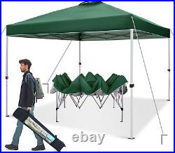 10x10' Commercial Pop UP Canopy Party Tent Folding Waterproof Gazebo Heavy Duty