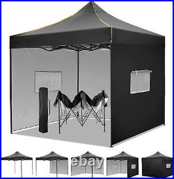 10x10' Commercial Pop UP Canopy Party Tent Folding Waterproof Gazebo Heavy Duty