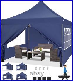 10x10' Commercial Pop UP Canopy Party Tent Folding Waterproof Gazebo Heavy Duty