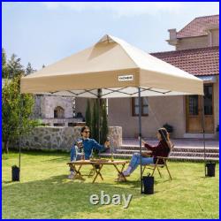 10x10' Commercial Pop UP Canopy Party Tent Folding Waterproof Gazebo Heavy Duty