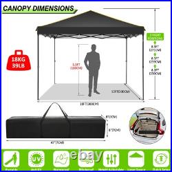 10x10' Commercial Pop UP Canopy Party Tent Folding Waterproof Gazebo Heavy Duty/