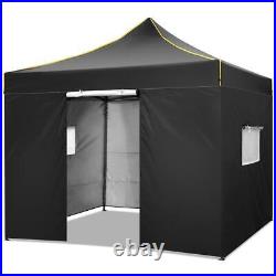 10x10' Commercial Pop UP Canopy Party Tent Folding Waterproof Gazebo Heavy Duty