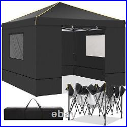 10x10' Commercial Pop UP Canopy Party Tent Folding Waterproof Gazebo Heavy Duty