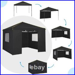 10x10' Commercial Pop UP Canopy Party Tent Folding Waterproof Gazebo Heavy Duty